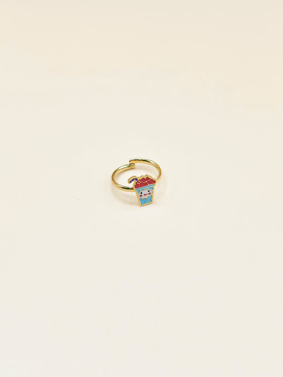 Grossiste Emily - Bague ajustable enfant en acier inoxydable doré Boisson Grossiste Emily - Bague ajustable enfant en acier inoxydable doré Boisson