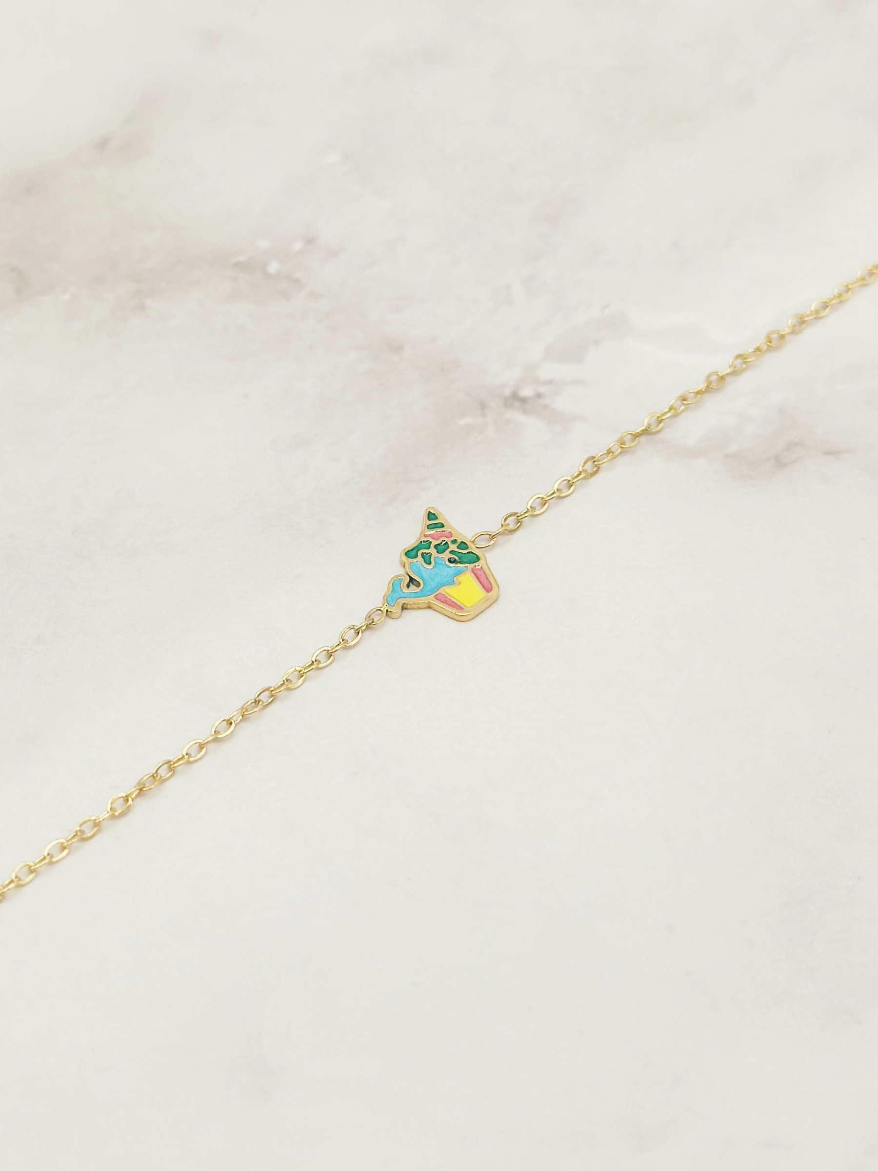 Grossiste Emily - Bracelet en acier inoxydable pour enfants