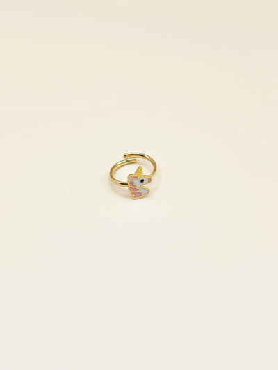 Grossiste Emily - Bague ajustable pour enfant en acier inoxydable doré Grossiste Emily - Bague ajustable pour enfant en acier inoxydable doré