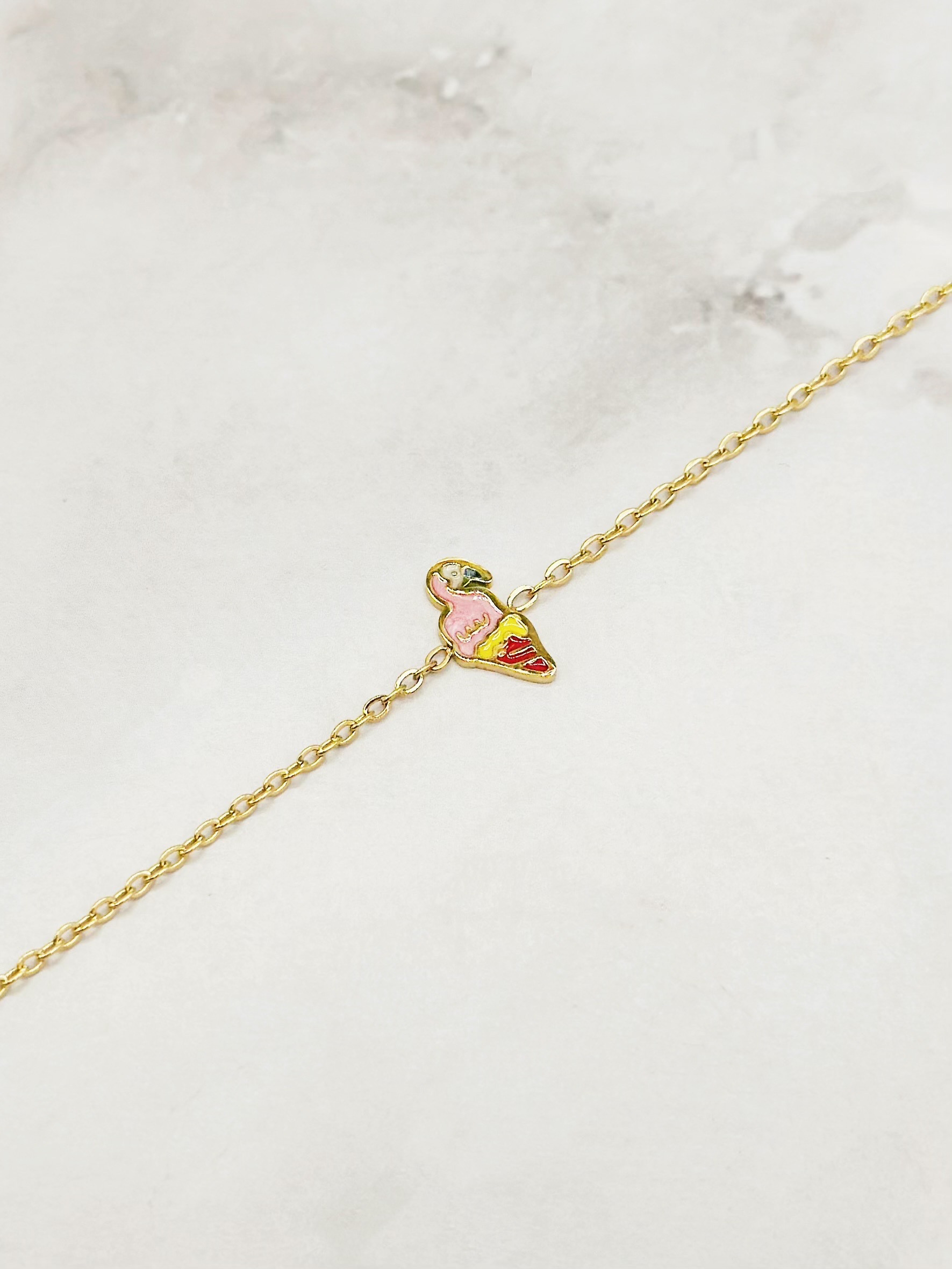 Wholesaler Emily - Stainless steel bracelet for children Parrot