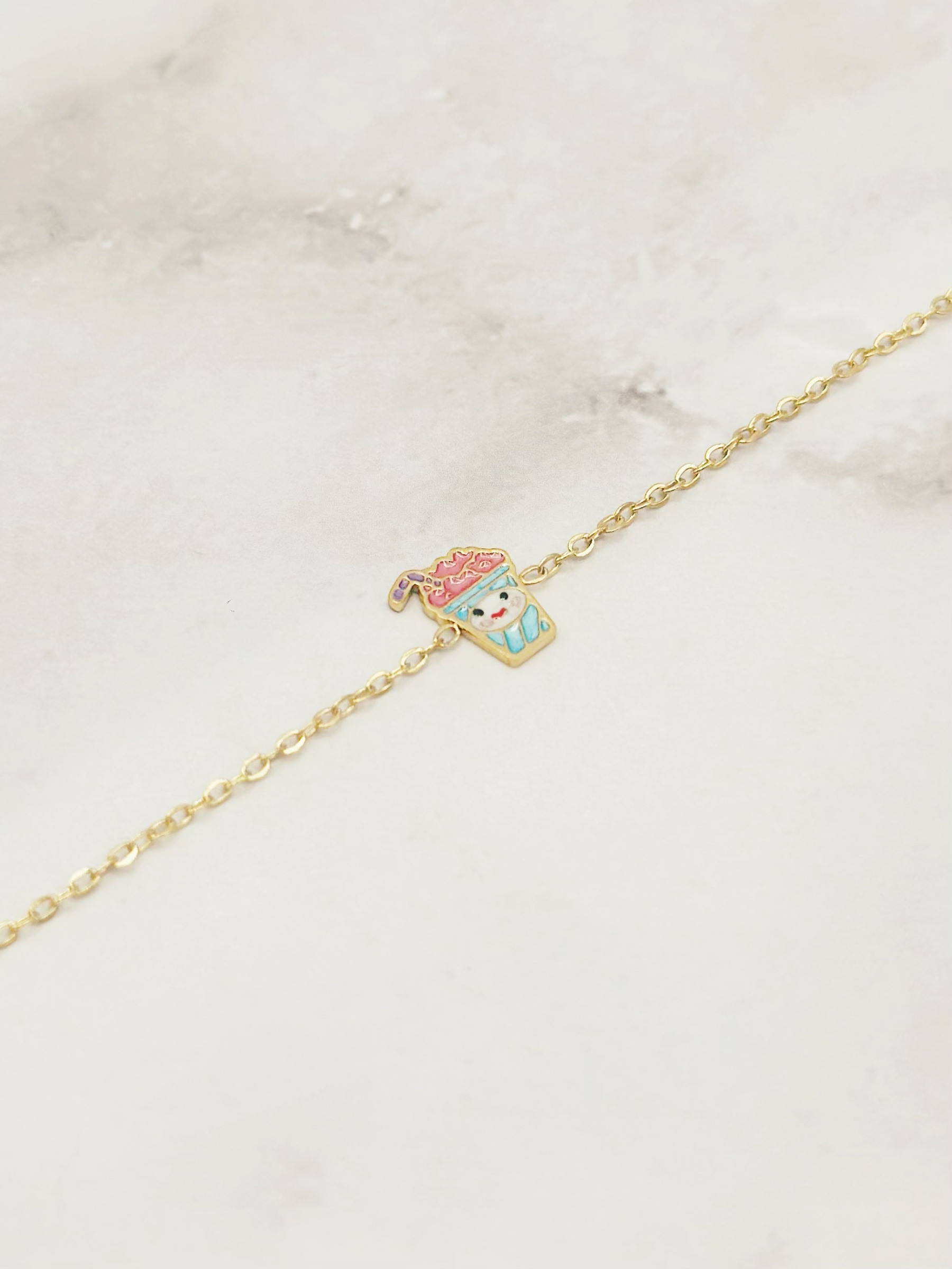 Grossiste Emily - Bracelet en acier inoxydable pour enfants Boisson