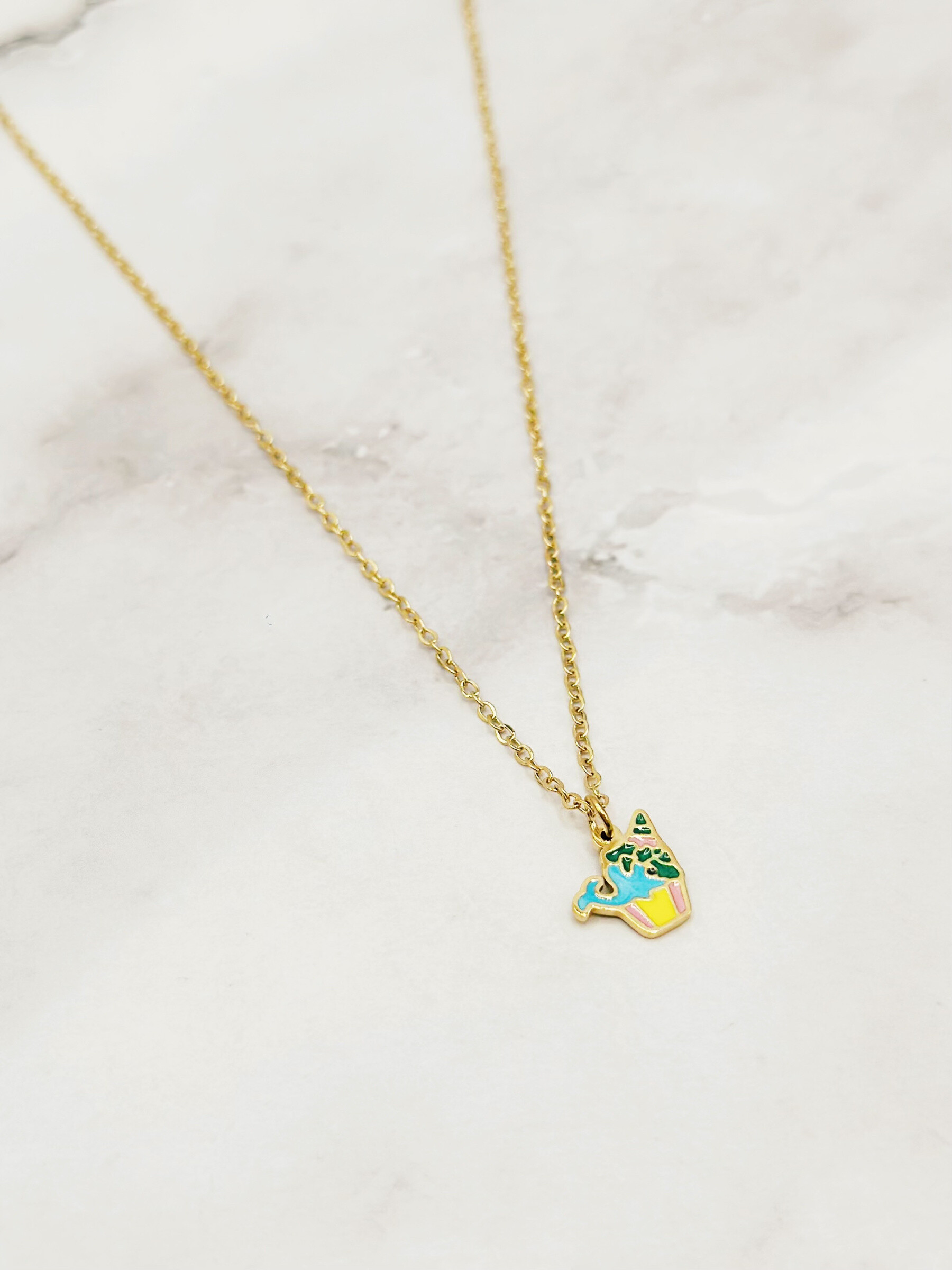 Wholesaler Emily - Stainless steel necklace for kids