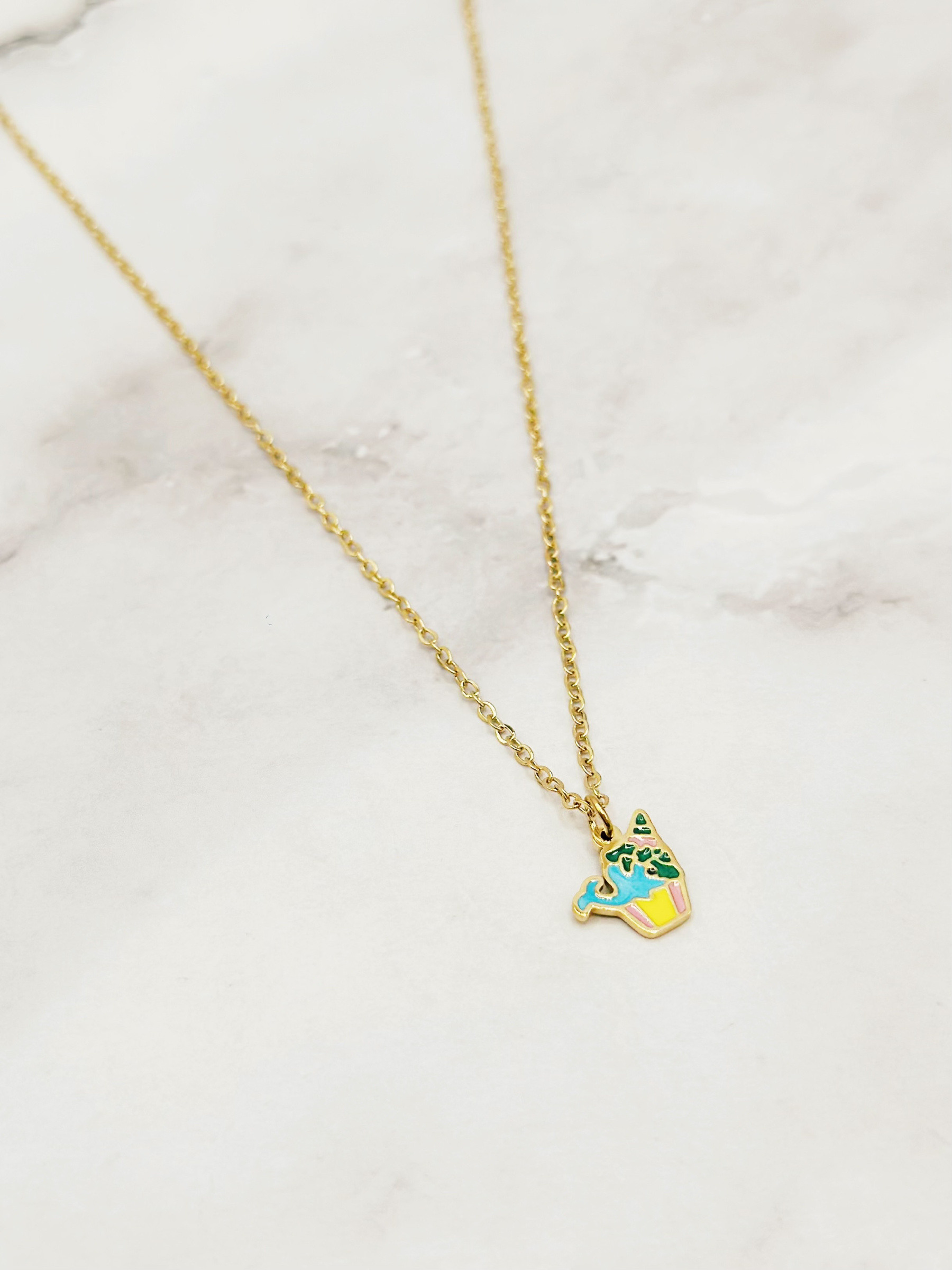 Wholesaler Emily - Stainless steel necklace for kids