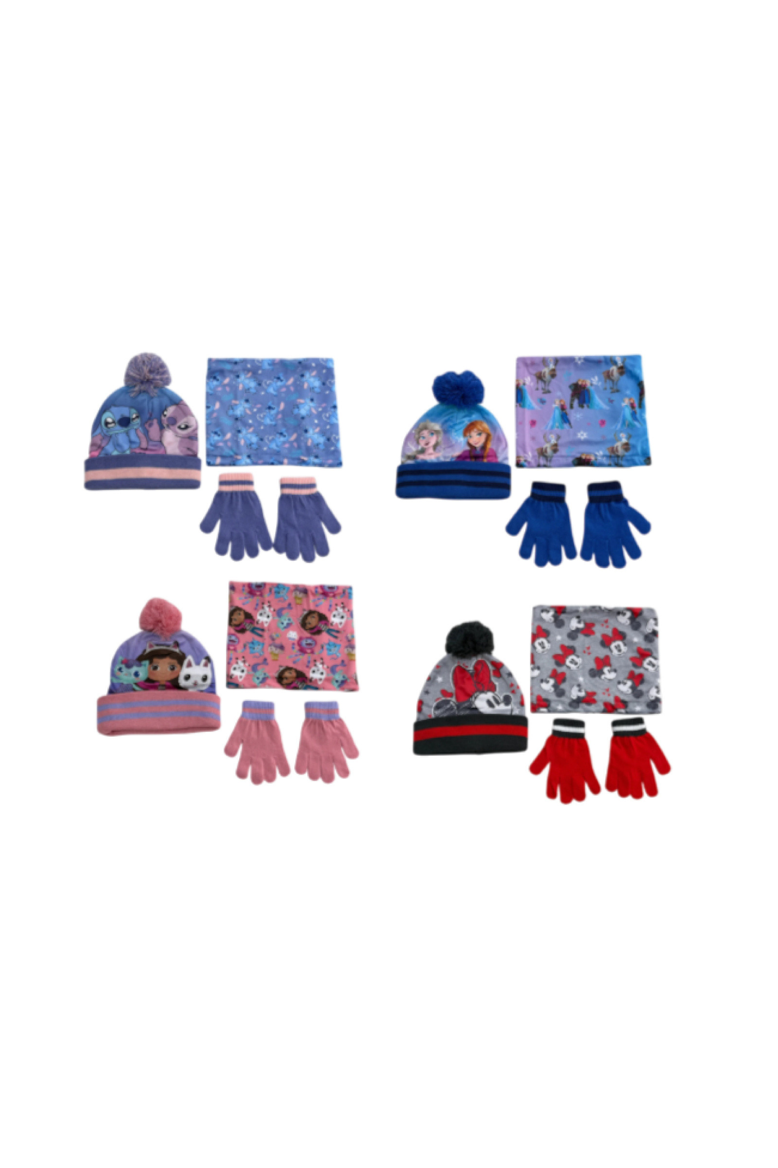 Mayorista Eurobag Créations - Conjunto de gorro, braga para el cuello, guantes