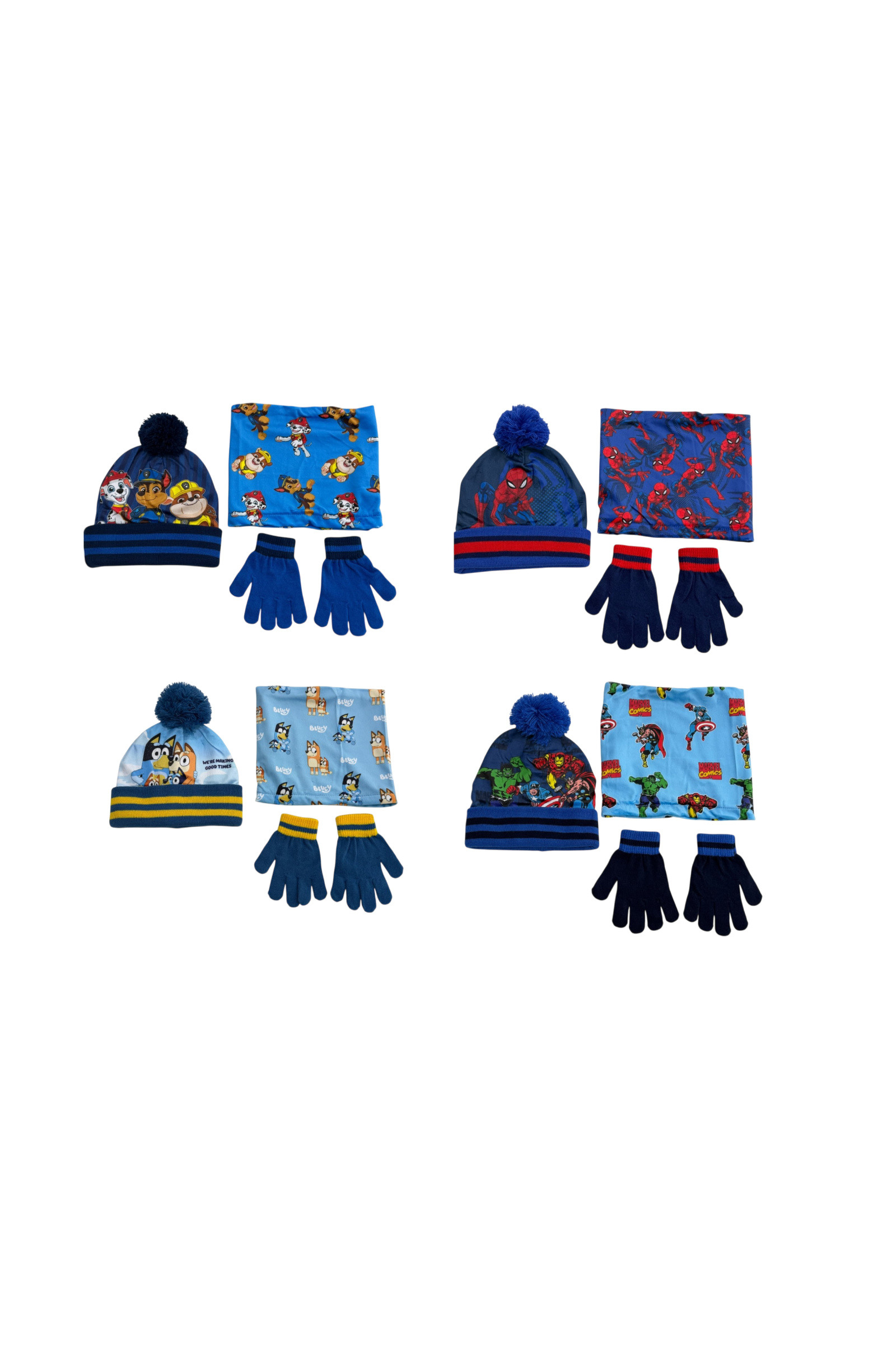 Mayorista Eurobag Créations - Conjunto de gorro, cuello, guantes