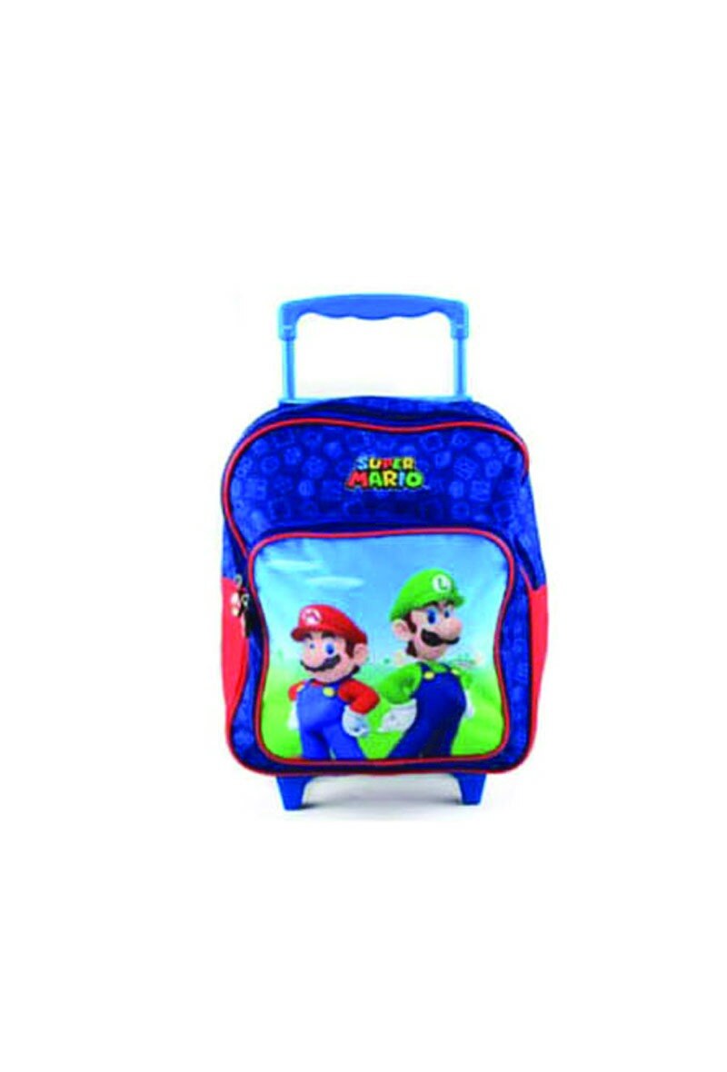 Grossista Eurobag Créations - Zaino a rotelle di Super Mario