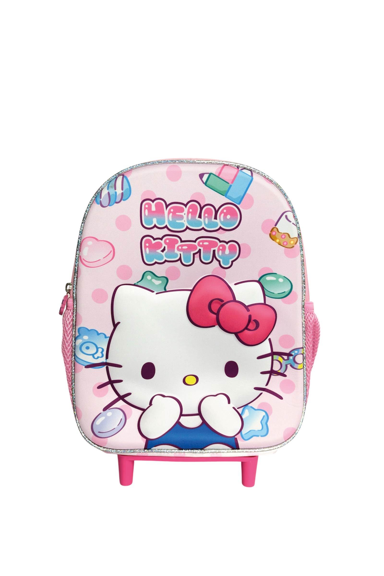 Wholesaler Eurobag Créations - 3D Rolling Backpack HELLO KITTY