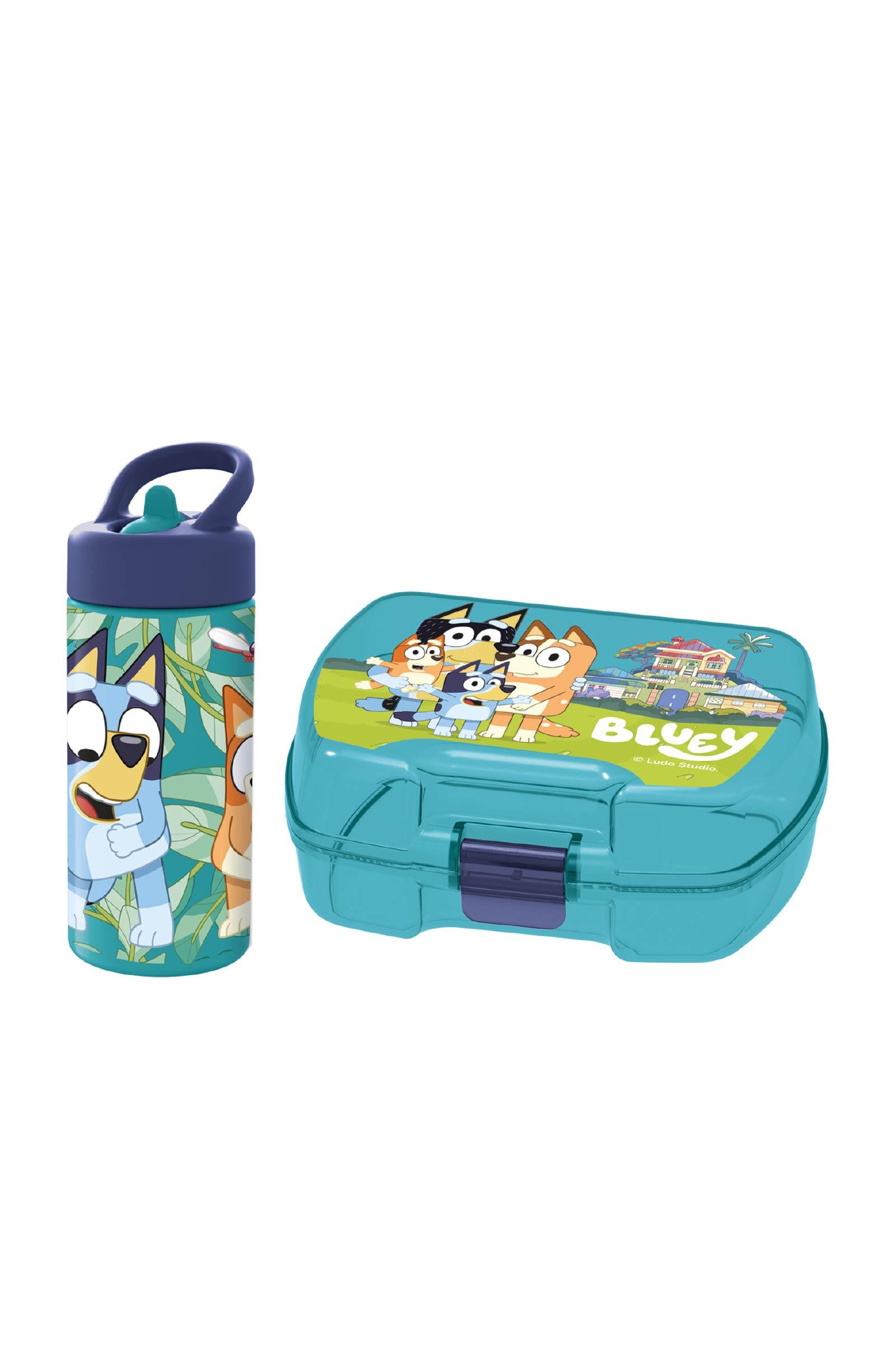 Mayorista Eurobag Créations - Conjuntos de botellas y loncheras BLUEY
