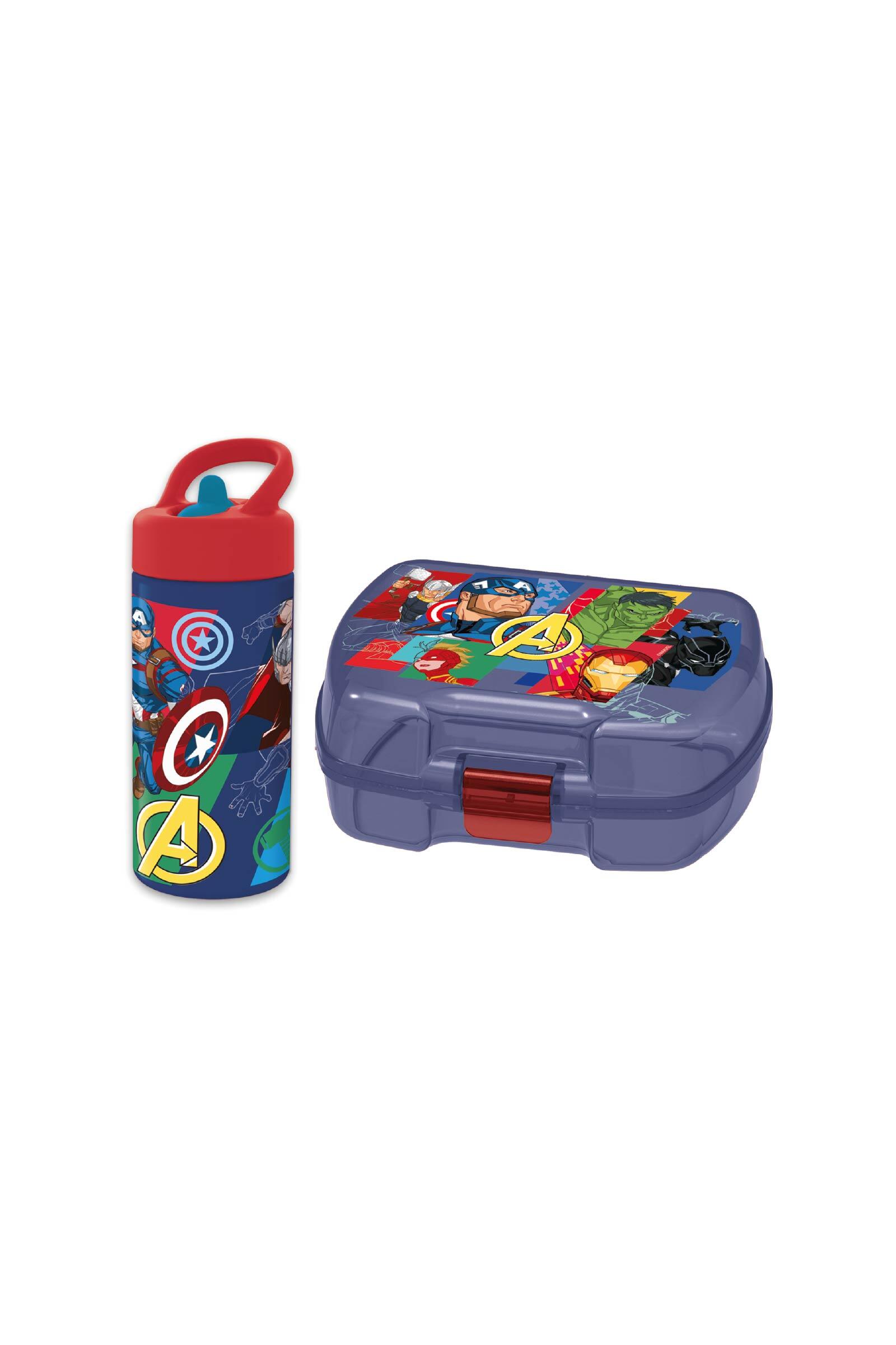 Mayorista Eurobag Créations - Conjunto de botella y lonchera AVENGERS