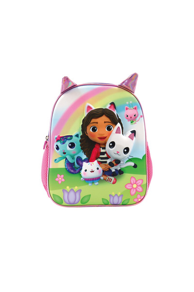 Grossiste Eurobag Créations - Sac à dos 3D GABBY'S DOLLHOUSE Grossiste Eurobag Créations - Sac à dos 3D GABBY'S DOLLHOUSE
