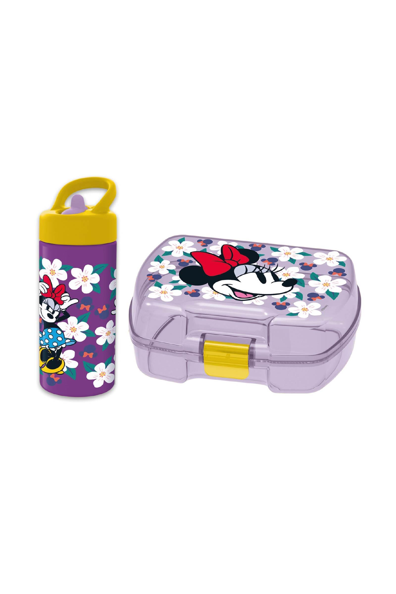 Großhändler Eurobag Créations - MINNIE Trinkflasche und Brotdose Set