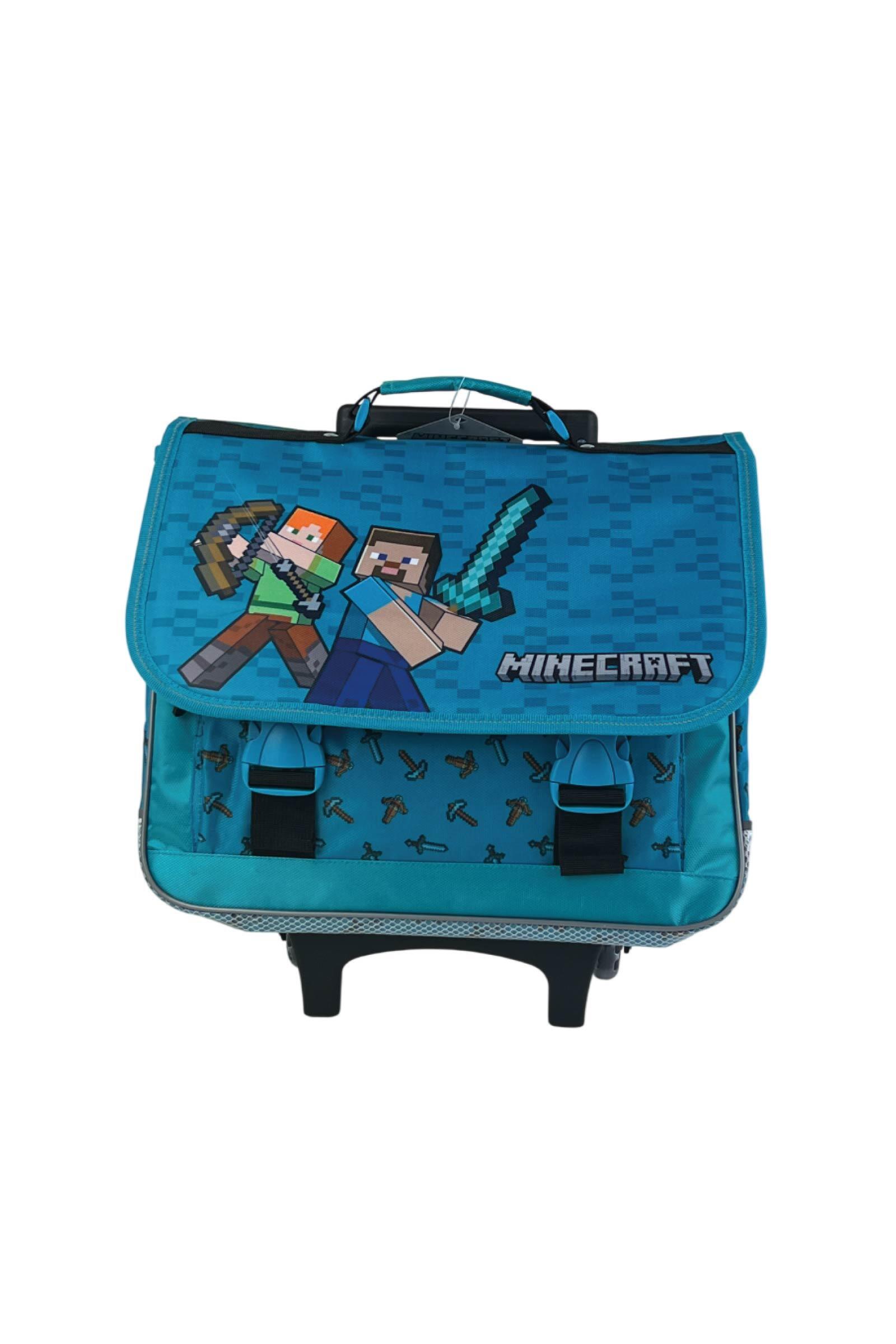 Mayorista Eurobag Créations - Mochila con ruedas de 38cm MINECRAFT