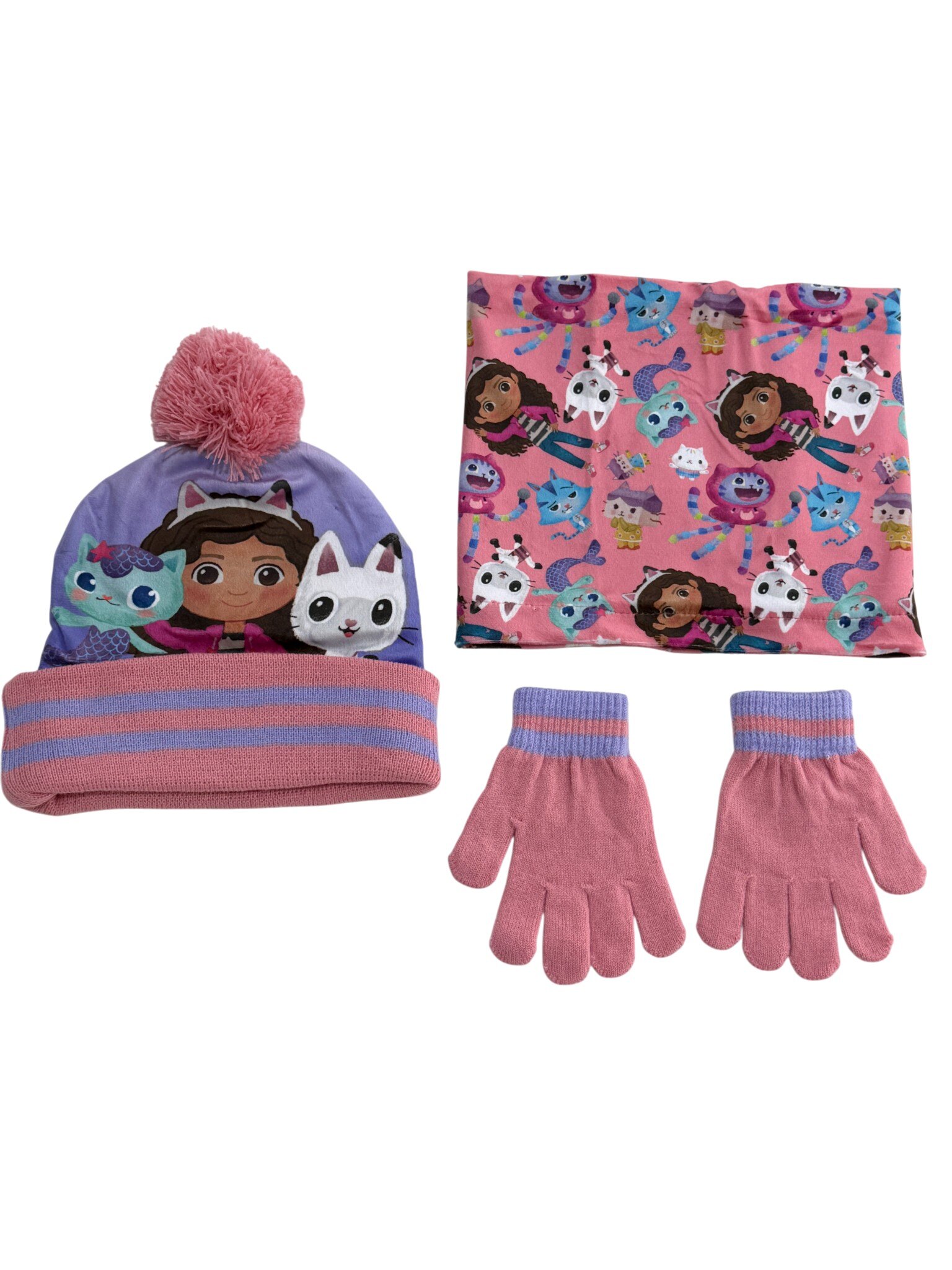 Mayorista Exquily - SET DE INVIERNO PARA NIÑA GORRO-GUANTES-CUELLO GABY