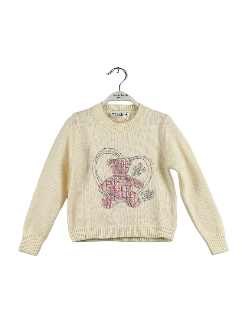 Großhändler Fanny Look - Mädchenpullover, 2-14 Jahre alt