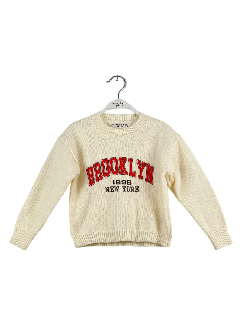 Großhändler Fanny Look - Mädchenpullover, 2-14 Jahre alt