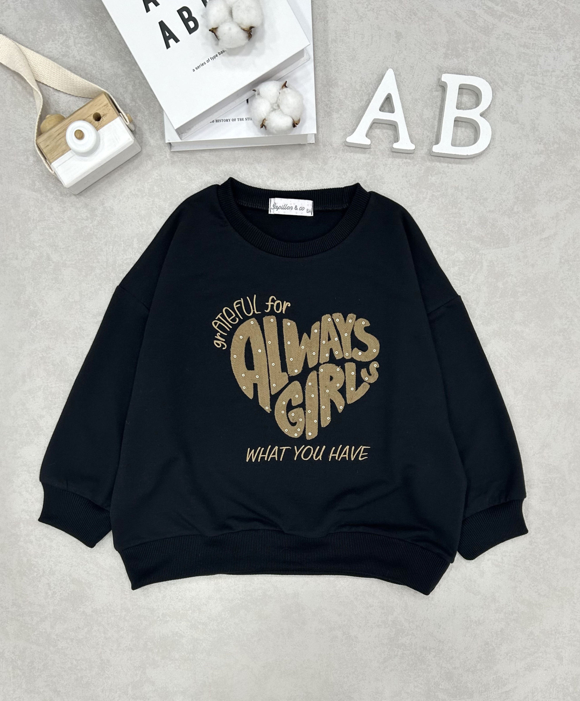 Grossiste FB COMPANY - Sweat fille