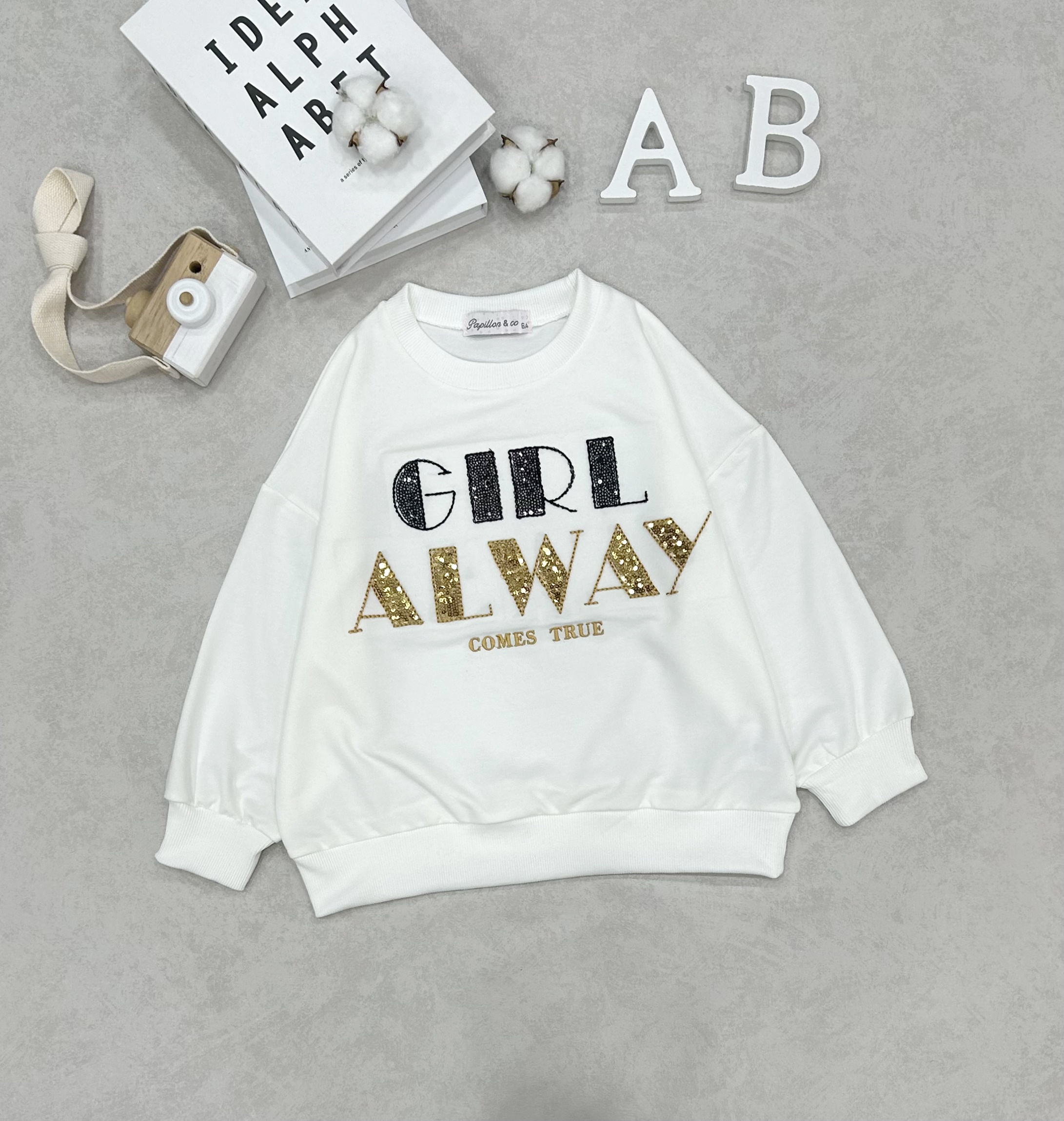 Grossiste FB COMPANY - Sweat fille