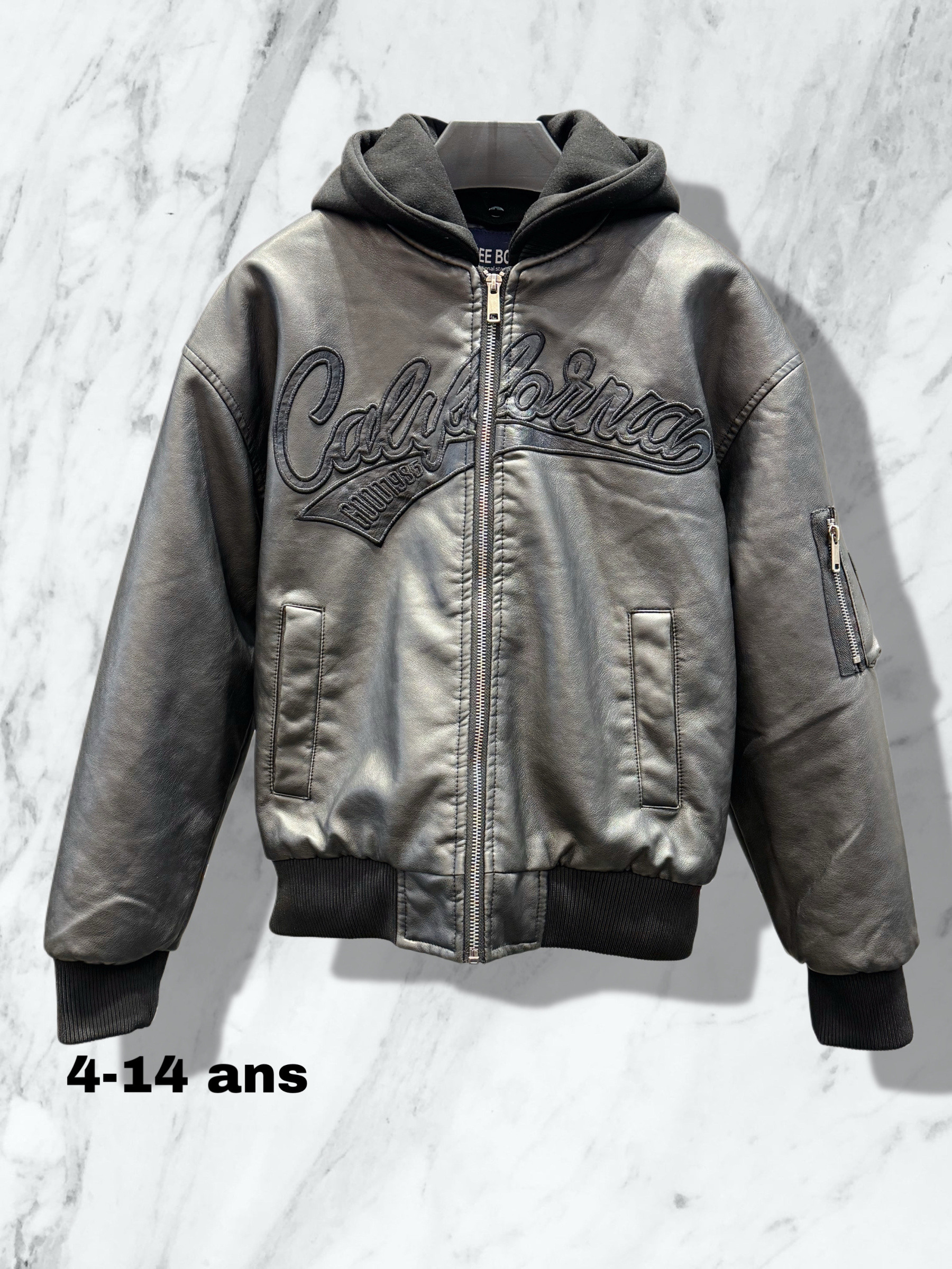Grossiste FB COMPANY - Veste simili cuir