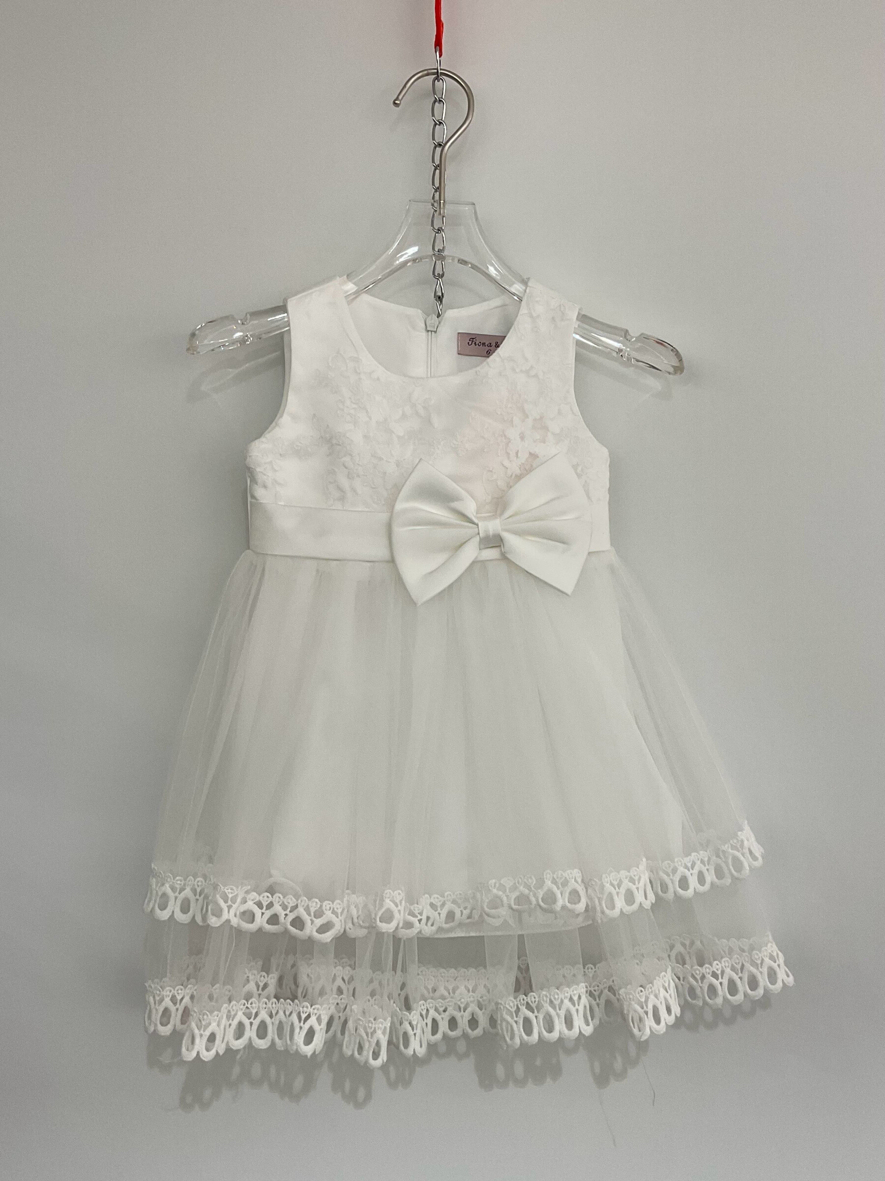 Grossiste Fiona & Co - Robe bébé avec noeud