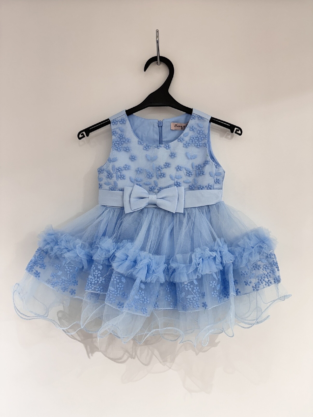 Grossista Fiona & Co - Froufrou Baby Dress Pattern Flowers
