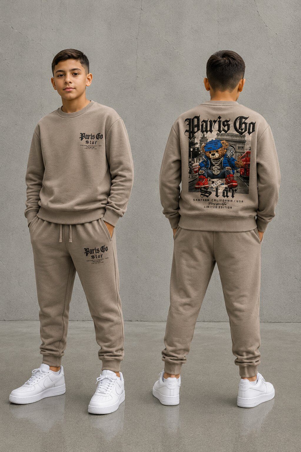 Grossiste Free Star - Ensemble de survêtement enfant Paris Go