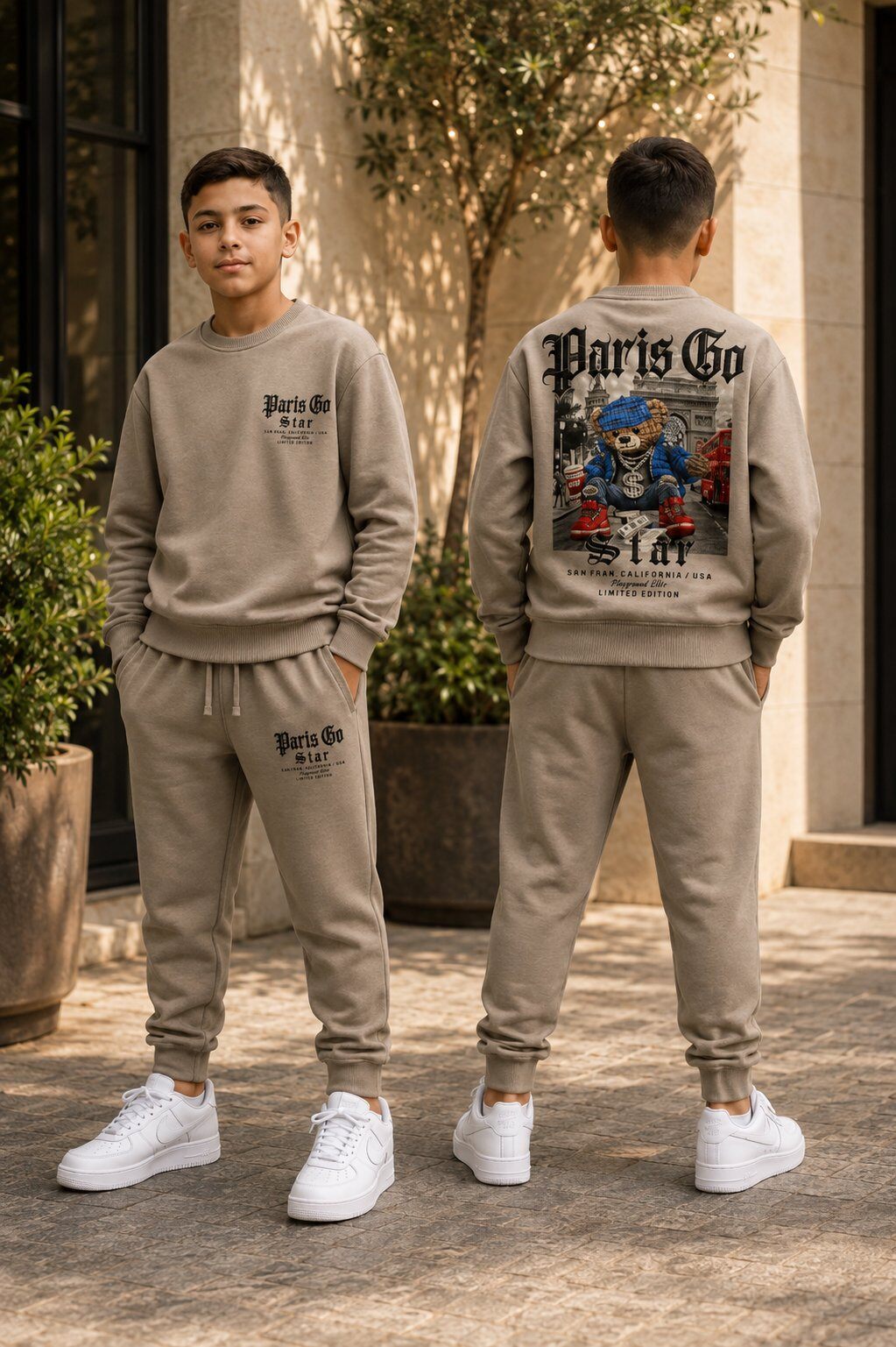 Grossiste Free Star - Ensemble de survêtement enfant Paris Go