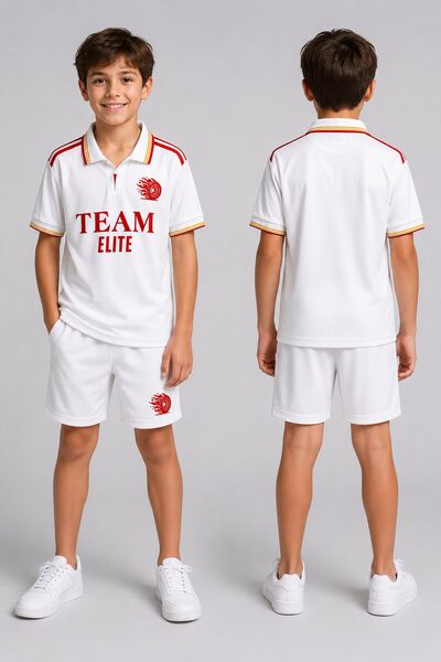 Grossiste Free Star - Ensemble de football enfant blanc et rouge Grossiste Free Star - Ensemble de football enfant blanc et rouge