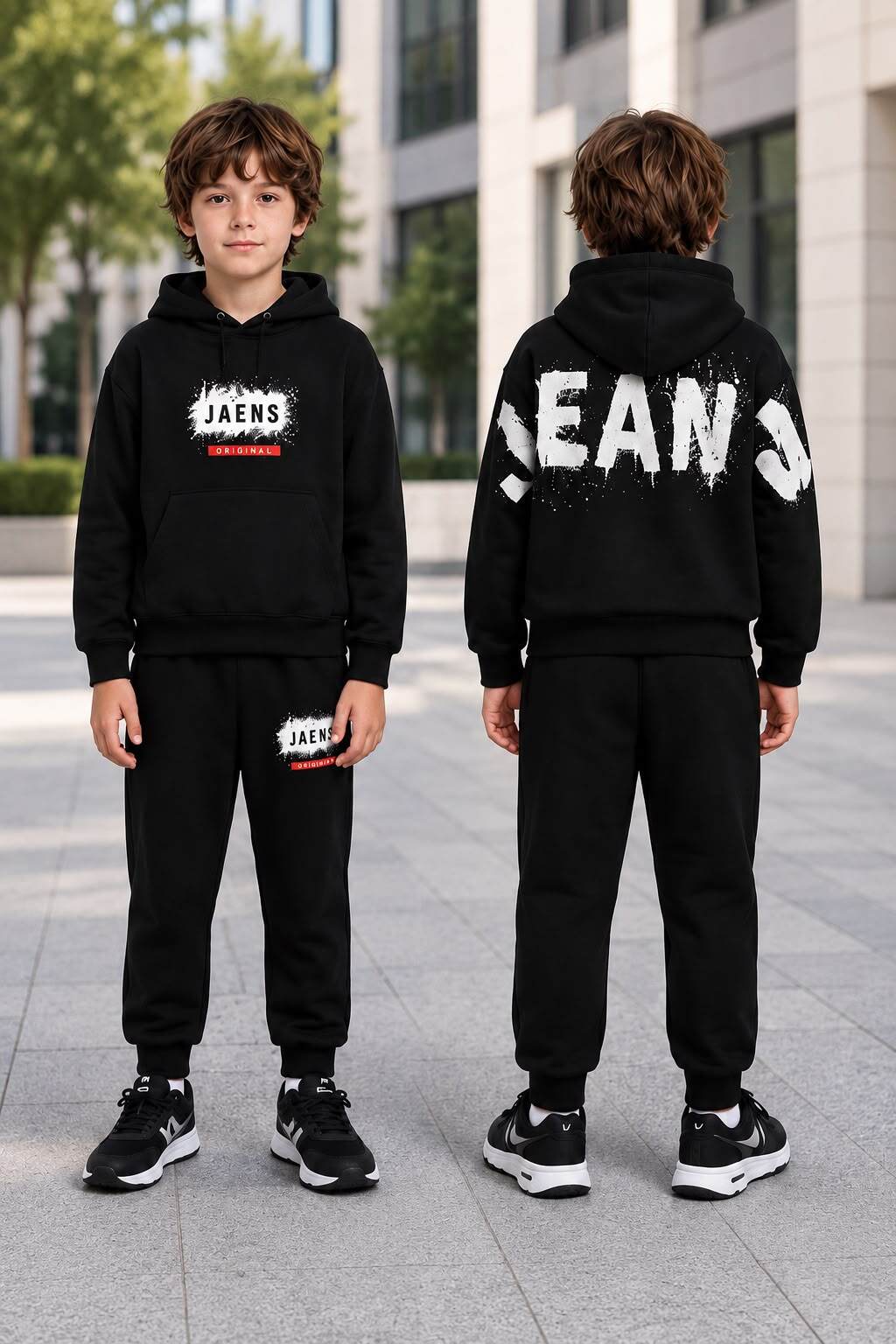 Grossista Free Star - Completo da jogging per ragazzi 'Jeans'