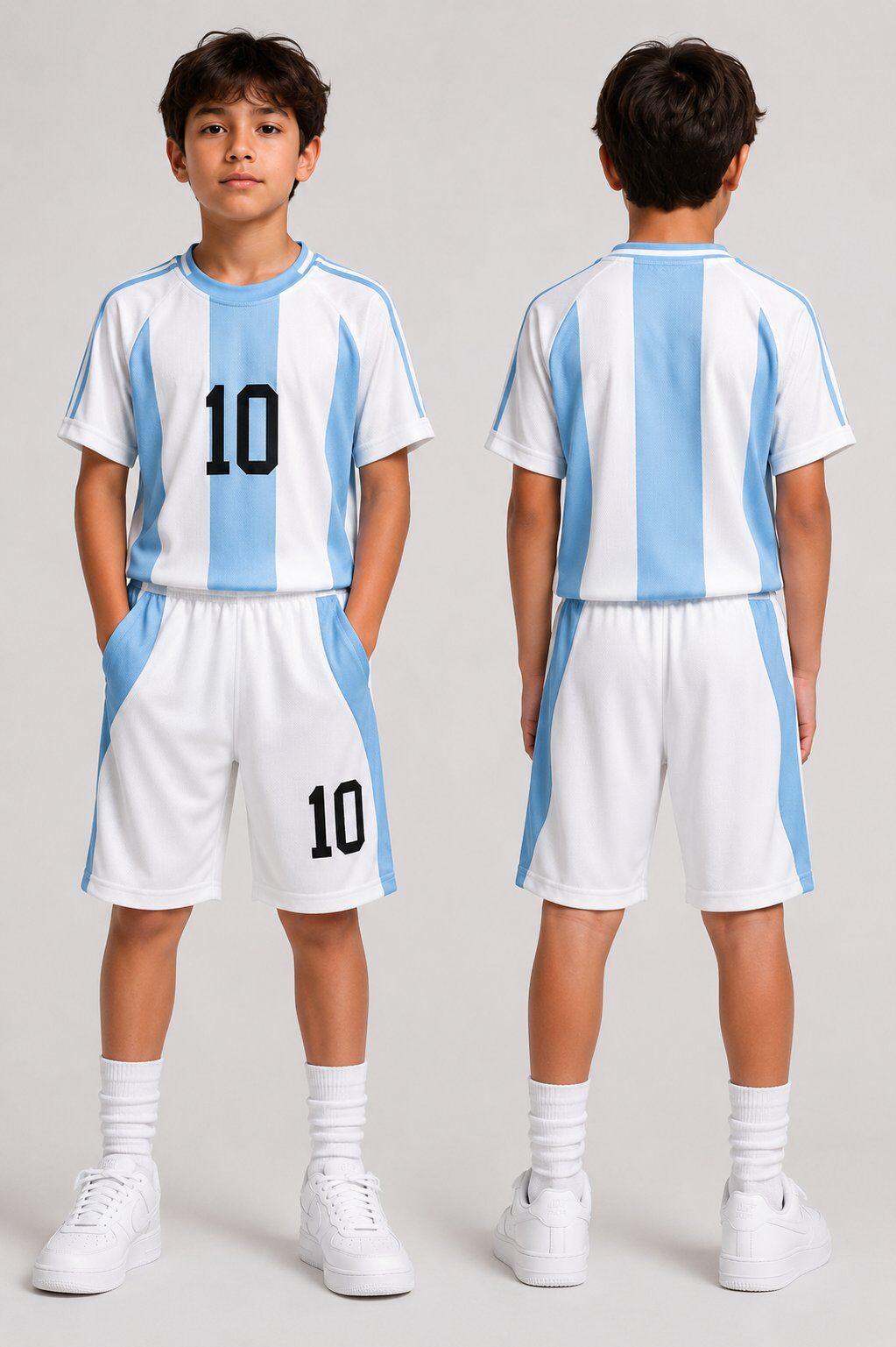 Grossiste Free Star - Ensemble de football enfant Argentine N°10