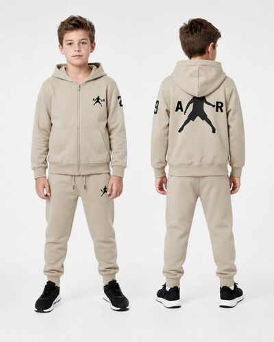 Grossiste Free Star - Ensemble de survêtement enfant zippé Grossiste Free Star - Ensemble de survêtement enfant zippé