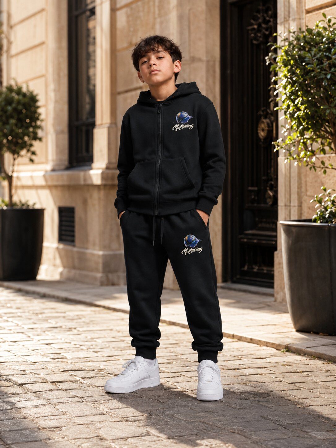 Grossiste Free Star - Ensemble jogging garçon “Music Style”