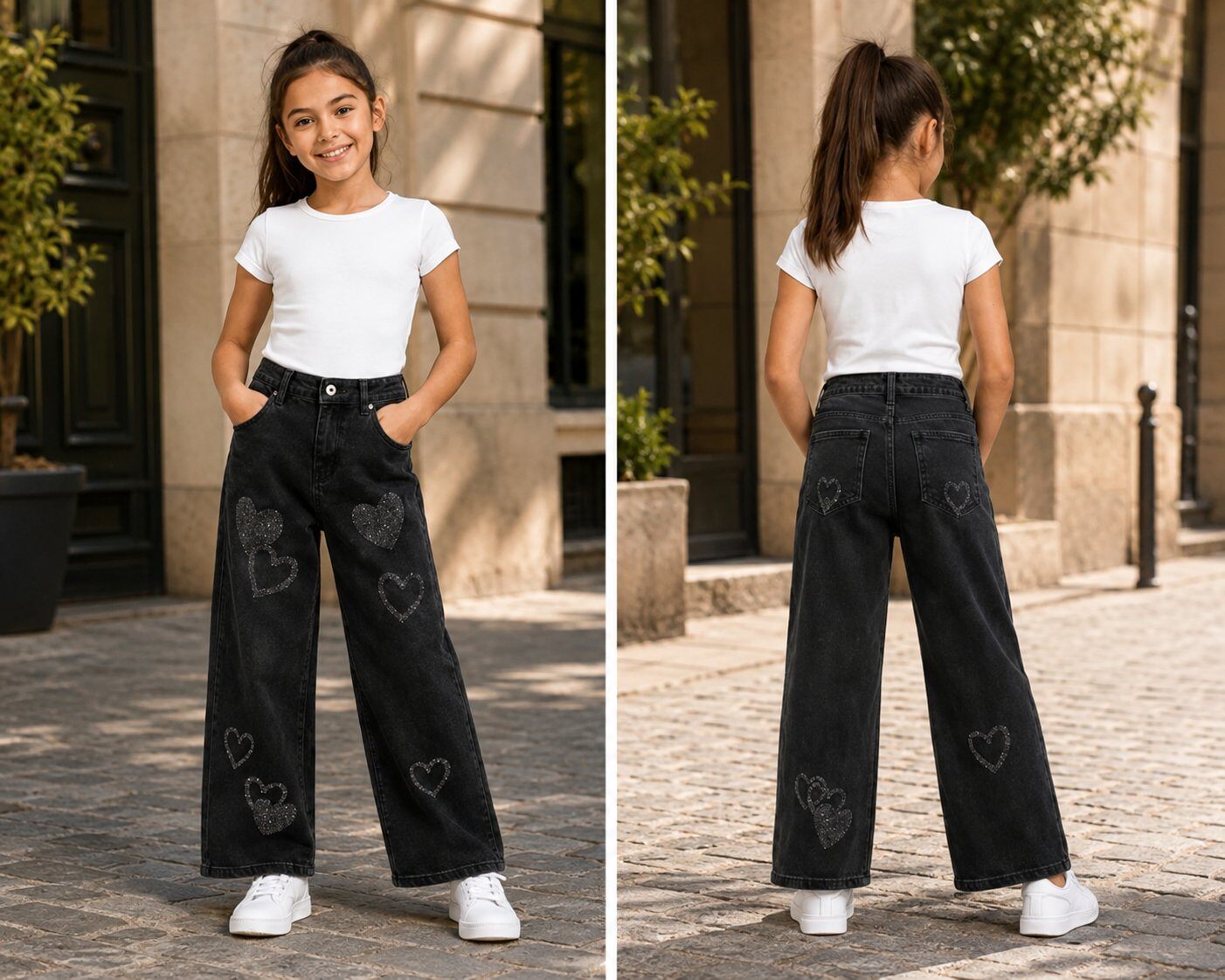 Großhändler Free Star - Herz Jeans