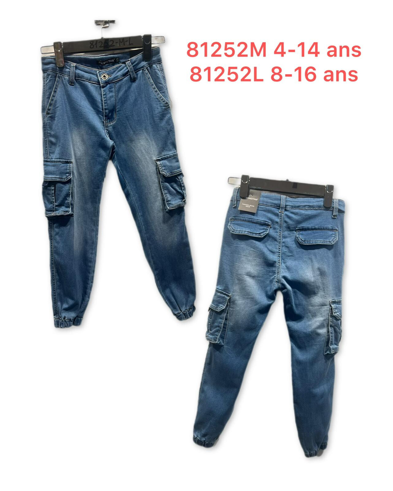 Wholesaler Free Star - Cargo jeans pants