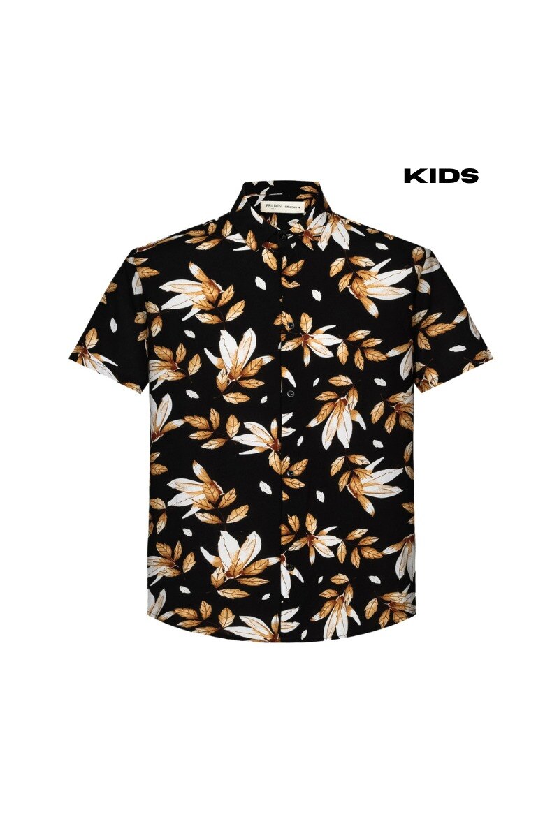 Großhändler Frilivin - KIDS - Chemise décontractée à motifs fleuri