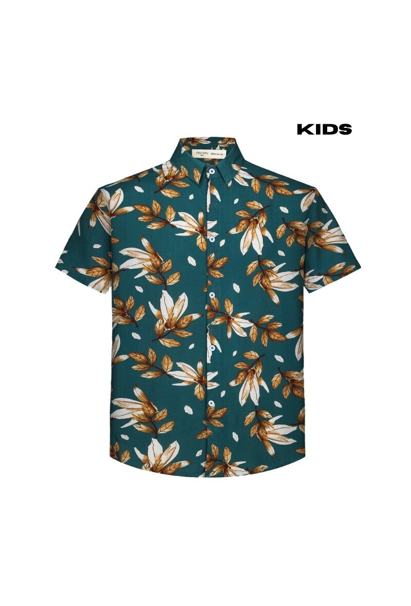 Großhändler Frilivin - KIDS - Chemise décontractée à motifs fleuri