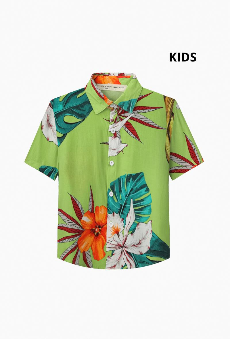 Wholesaler Frilivin - Children's floral shirt