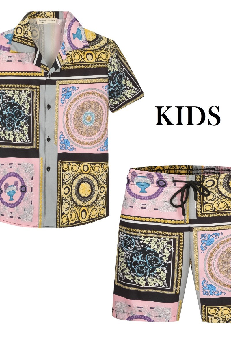 Grossista Frilivin - Set di camicia e pantaloncini per BAMBINO