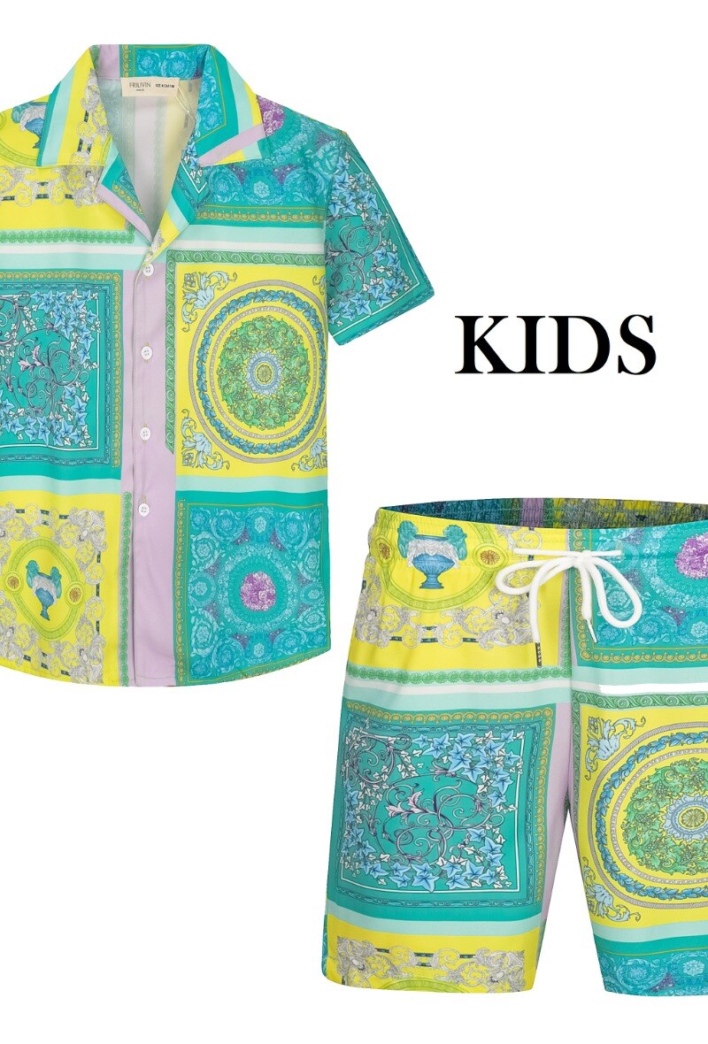 Grossista Frilivin - Set di camicia e pantaloncini per BAMBINO