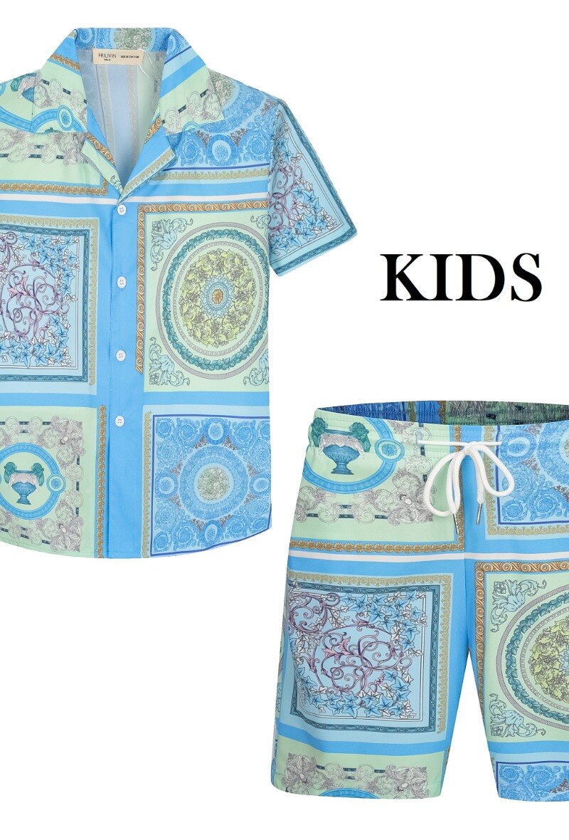Wholesaler Frilivin - Ensemble ENFANT chemise et short