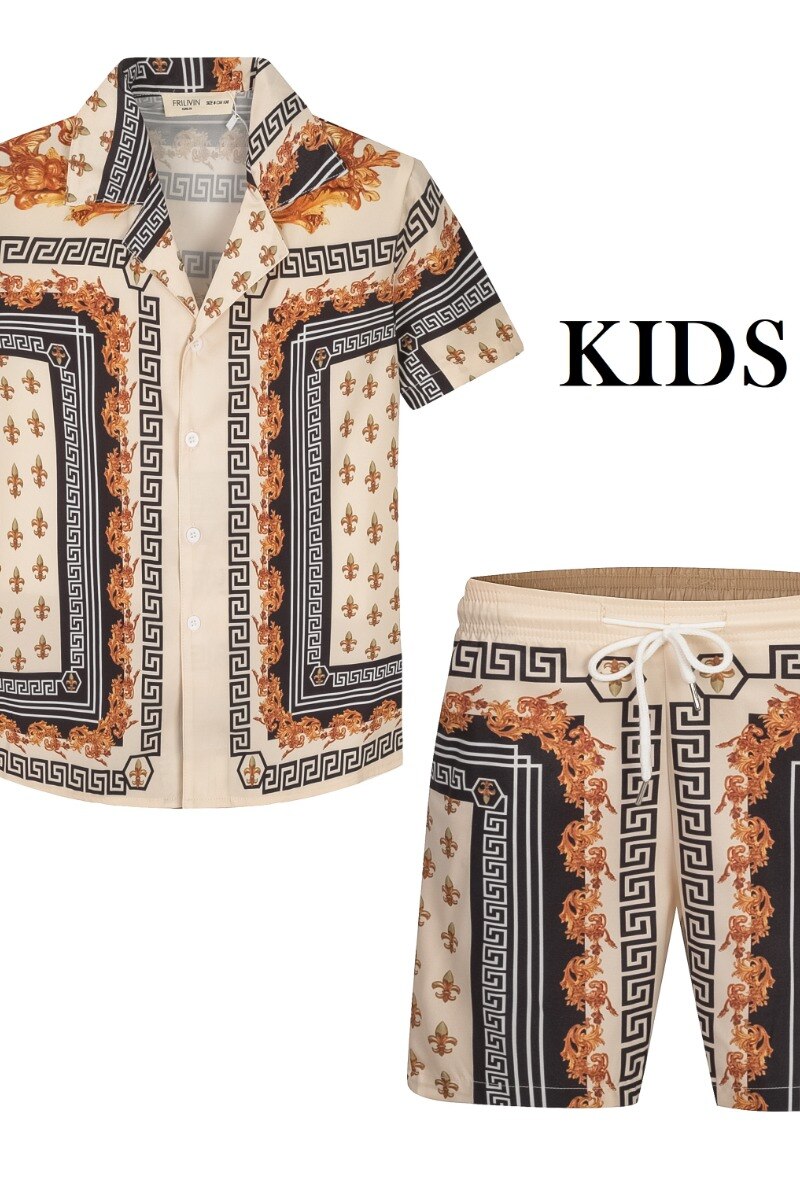Wholesaler Frilivin - Ensemble ENFANT chemise et short