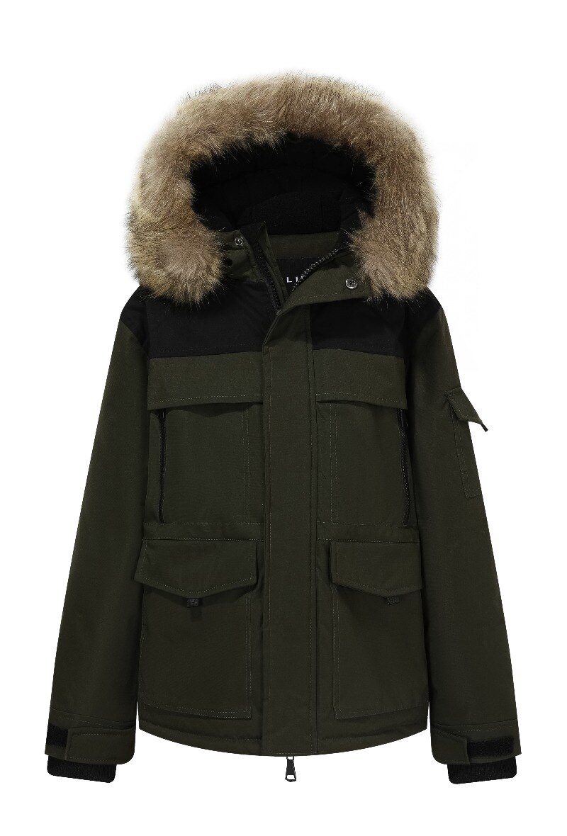 Grossiste Frilivin - Parka enfant avec capuche à fourrure