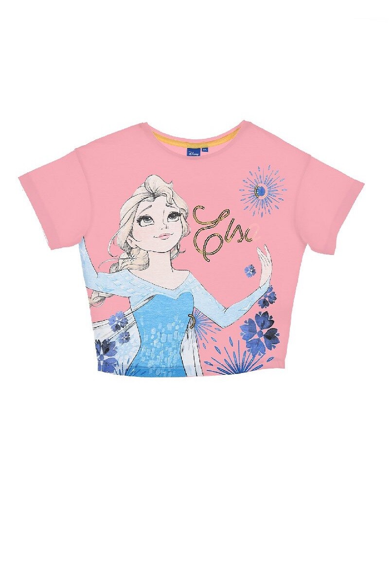 Grossiste Frozen - T-shirt manches courtes ELSA Reine des Neiges