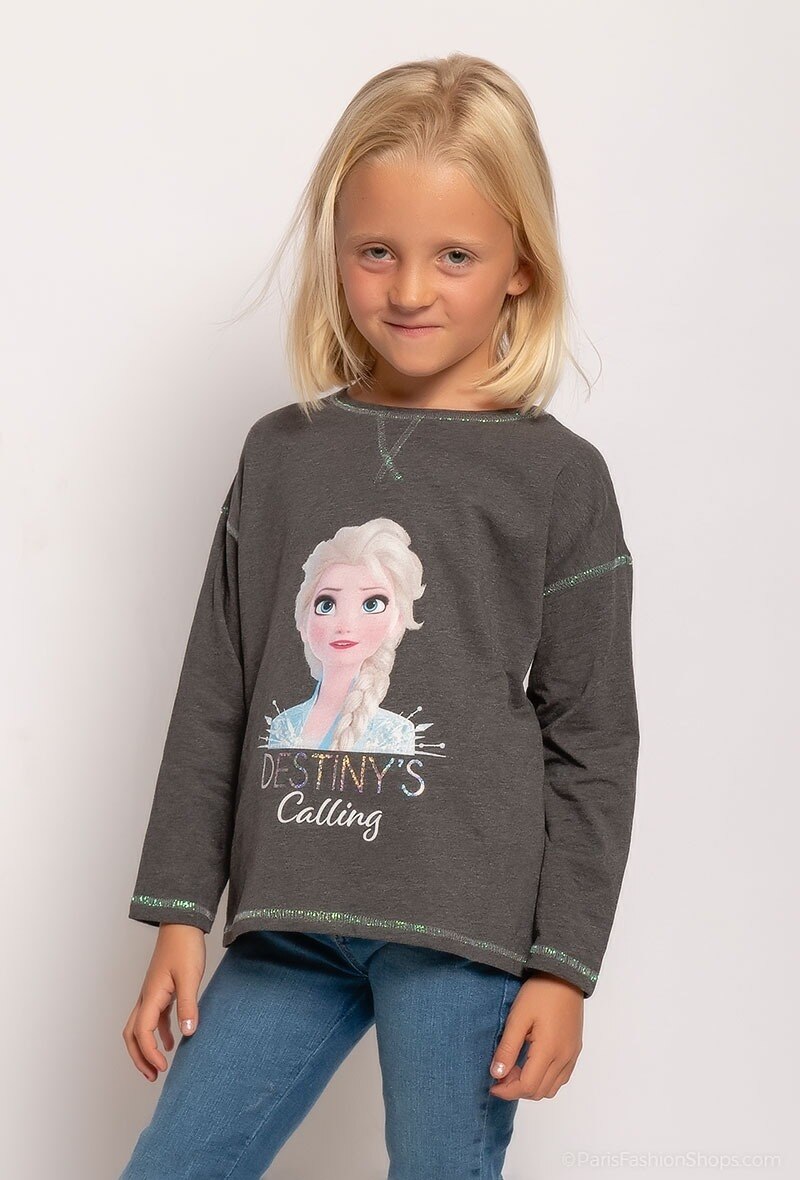 Grossiste Frozen - T-shirt manches longues REINE DES NEIGES