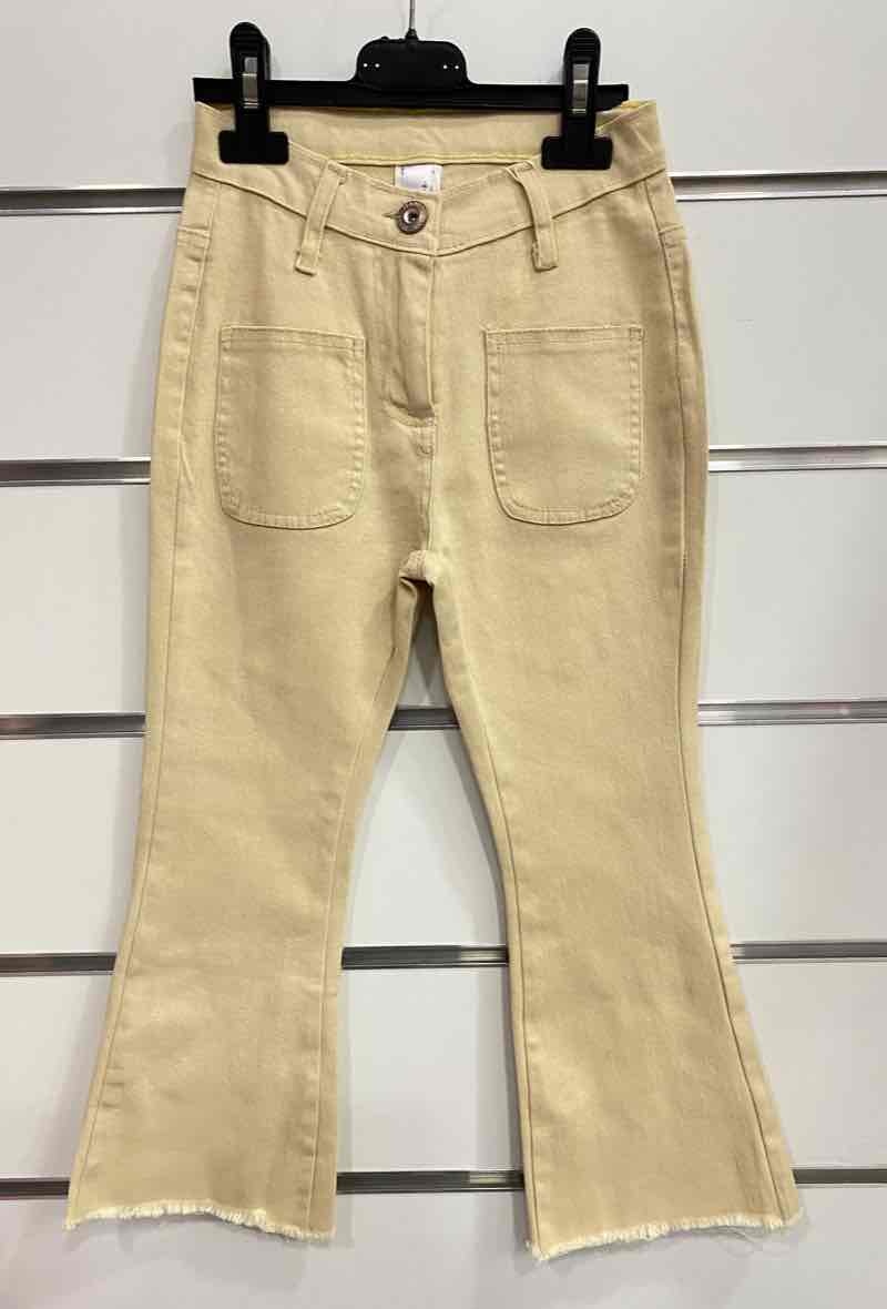 Grossiste Lolilol - Pantalon patte d’eph avec poches