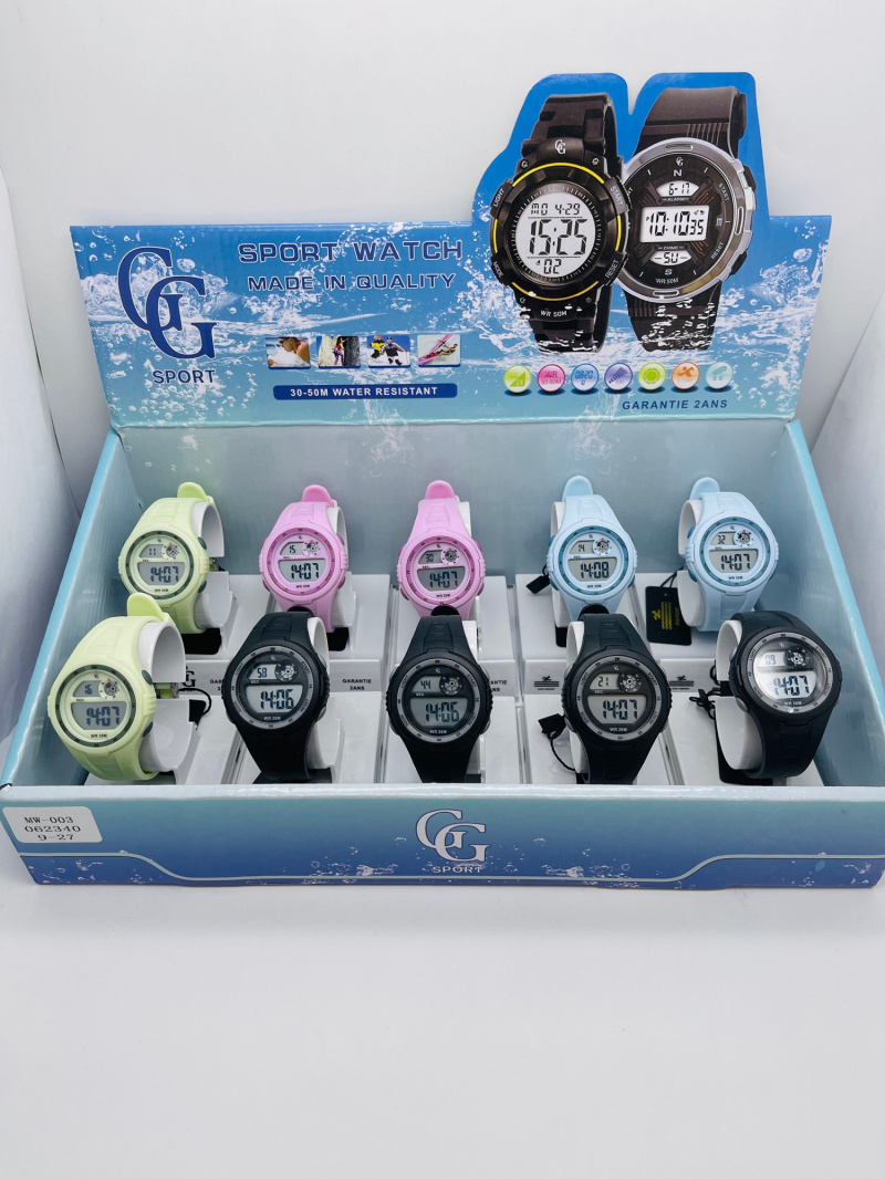 Grossiste GG Luxe Watches - Montre GG SPORT Étanche 30m MW-003