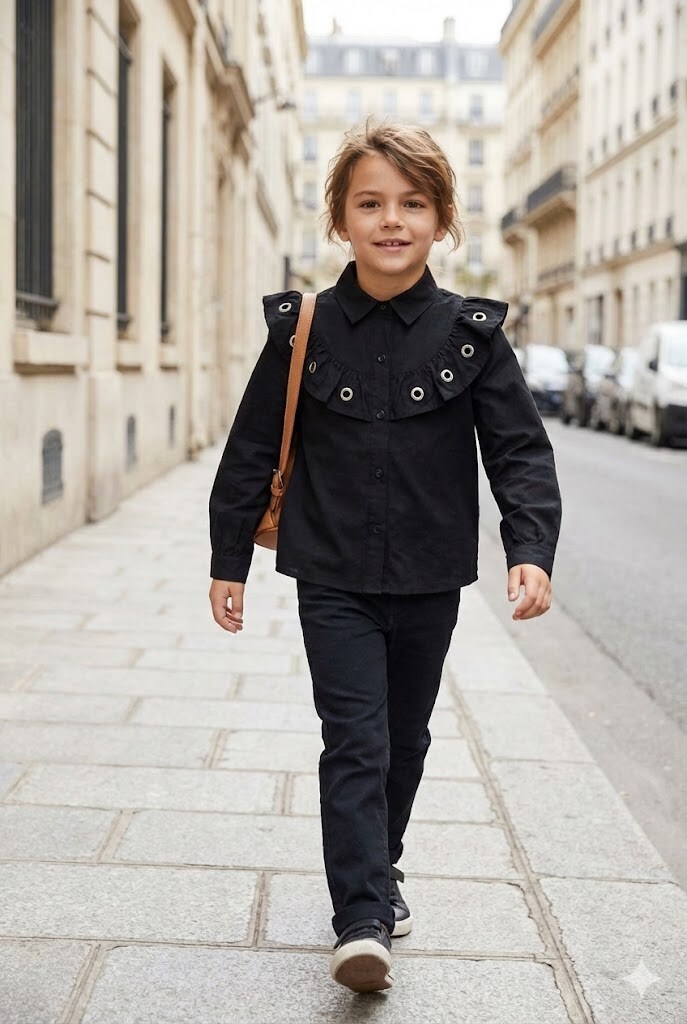 Grossiste Grasstar - Chemise avec volants et boutons
