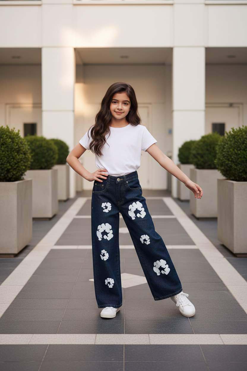 Grossiste Grasstar - Pantalon large à motifs floraux