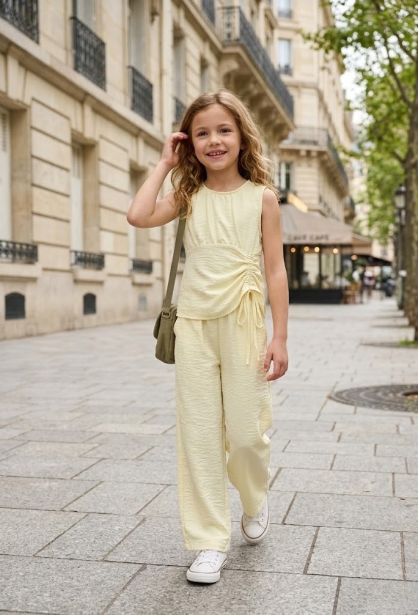 Großhändler Grasstar - Lässiges Top und Hosen-Set