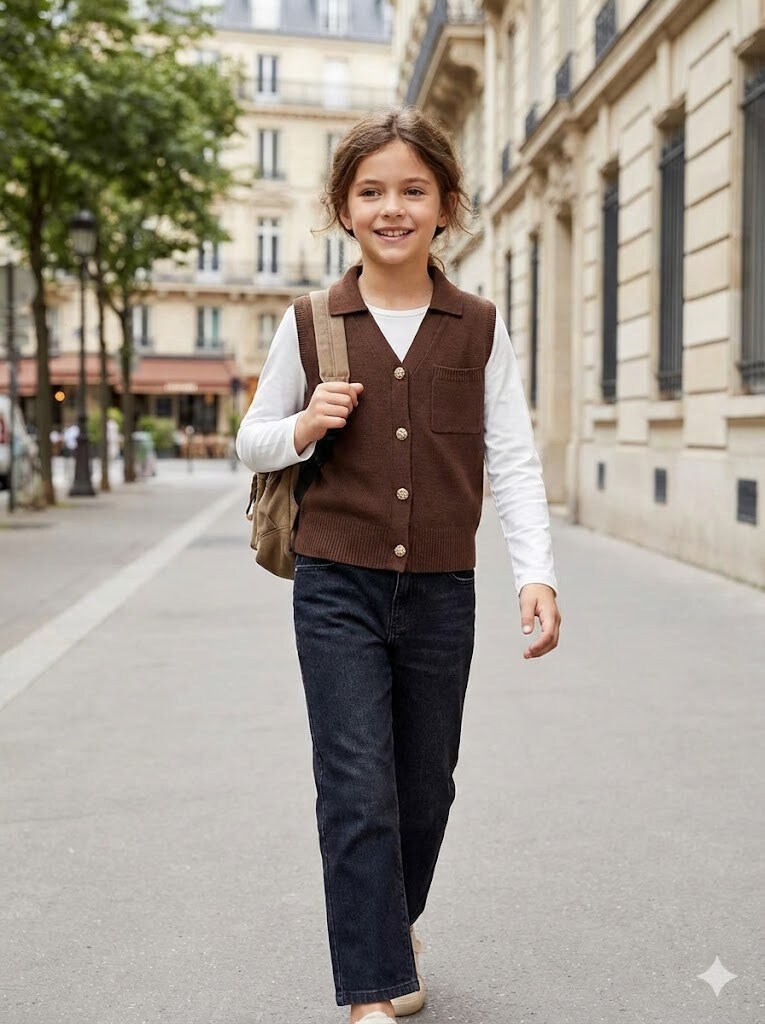 Grossiste Grasstar - Pull sans manches avec poche
