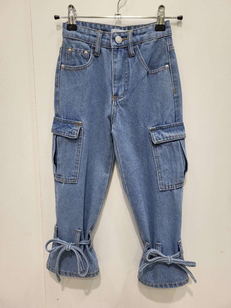 Wholesaler Grasstar - LACE-UP ANKLE JEANS